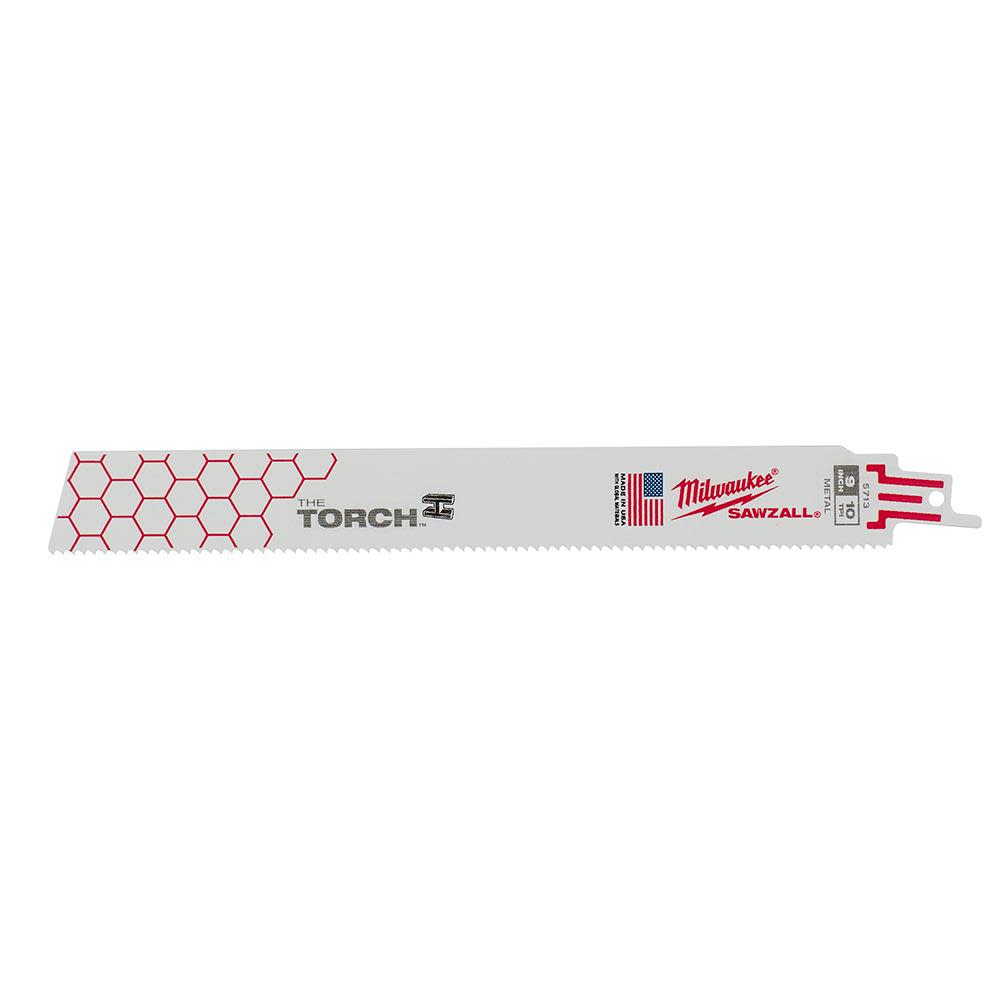 Milwaukee 9 in. 10 TPI THE TORCH SAWZALL Blade 25PK 48-00-8713 from Milwaukee - Intensery