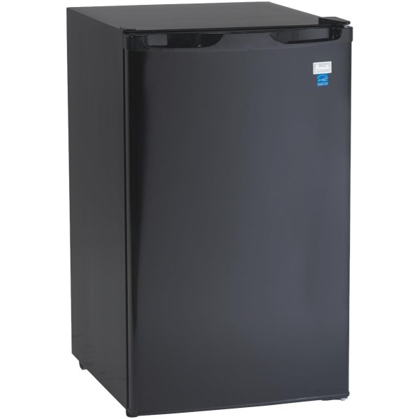Avanti 4.4 Cu. Ft. Black Counter High Refrigerator with Separate Chiller - Intensery