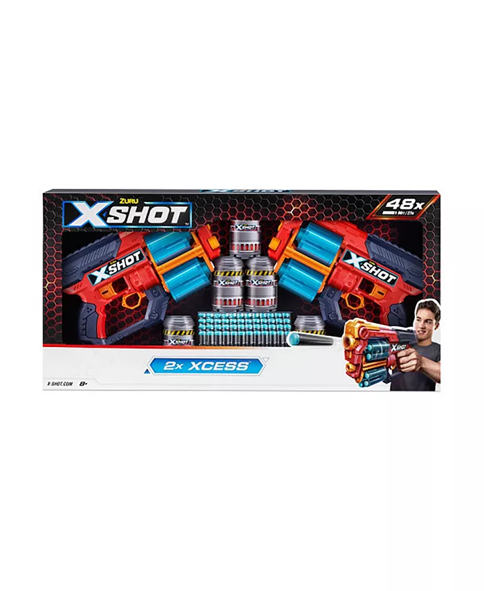 X-Shot Excel Double Xcess Water Blaster by Zuru， Set of 2 - Intensery