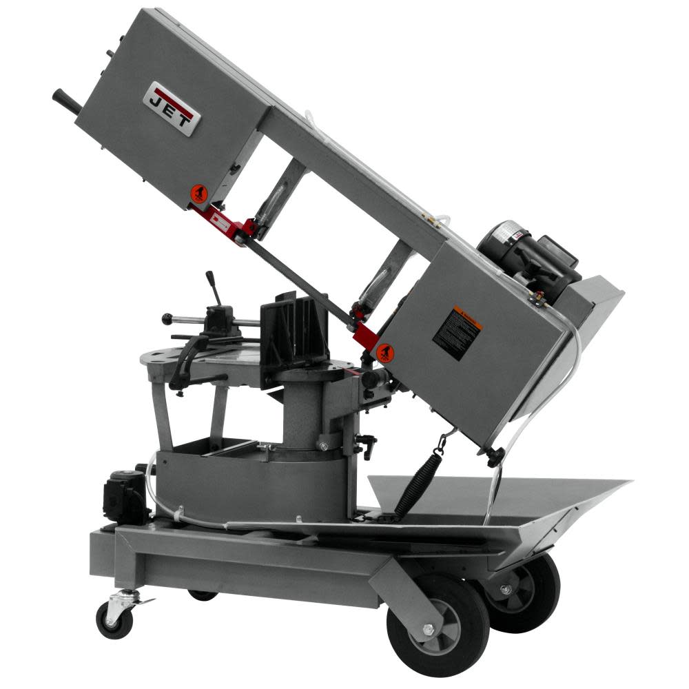 10 In. Horizontal/Vertical Dual Mitering Portable Band Saw 13 x 10 - Intensery