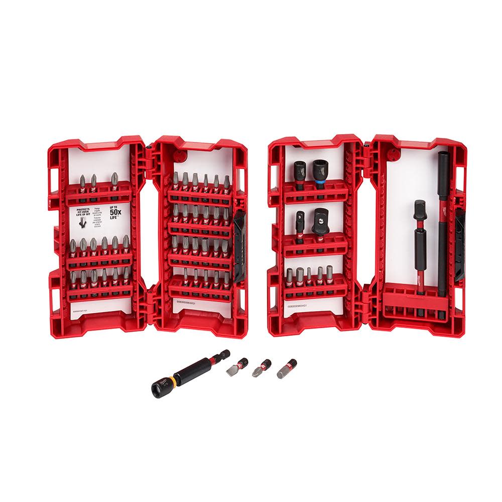 Milwaukee SHOCKWAVE 55-Piece Impact Drill and Drive Set 48-32-4028 from Milwaukee - Intensery