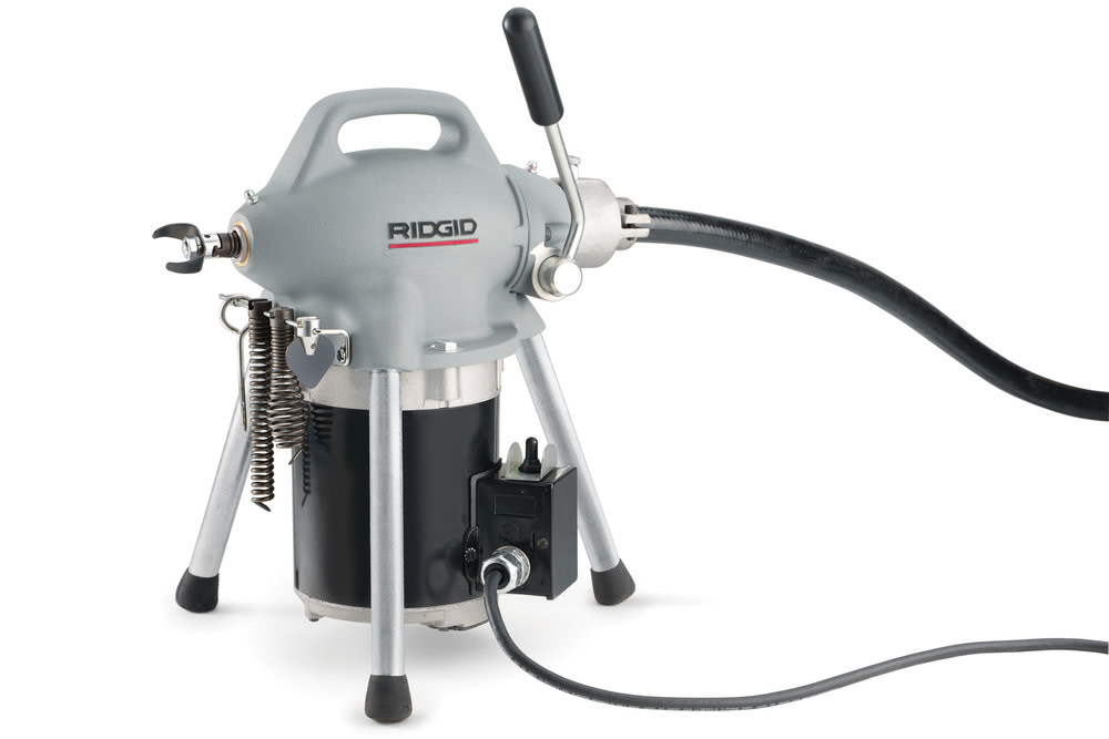 Ridgid K50-4 100V 50/60HZ 1/6HP Sectional Drain Cleaning Machine 76430 from Ridgid - Intensery