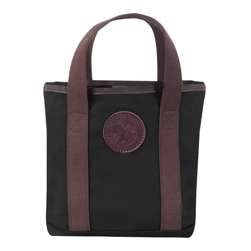 5 Liter Capacity Black Short Handles Mini Tote - Intensery