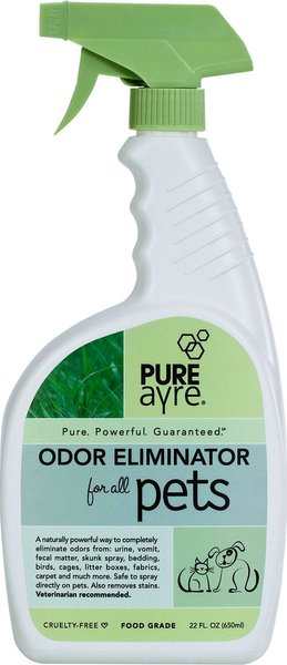 PureAyre Odor Eliminator Dog， Cat， Bird and Small Animal Spray - Intensery