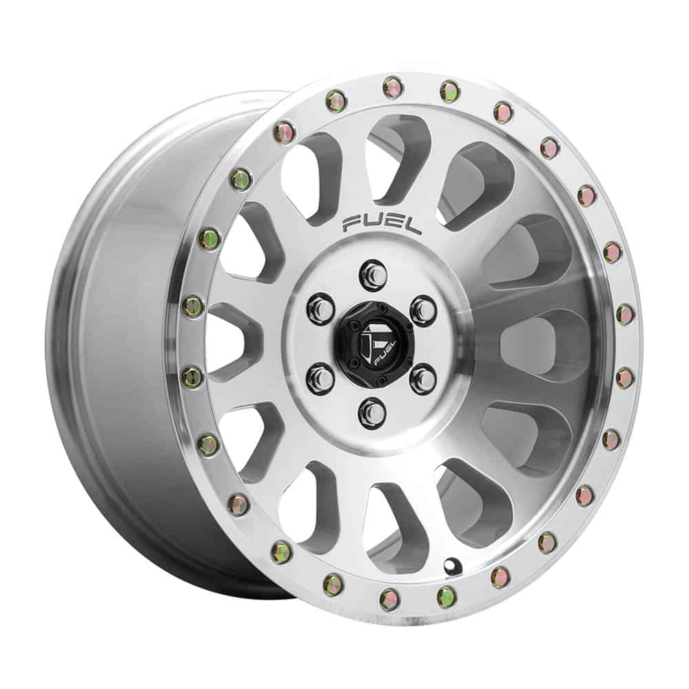 Fuel 1PC D647 VECTOR D647 20X10 5X5.0 MACH CC -18MM - Intensery