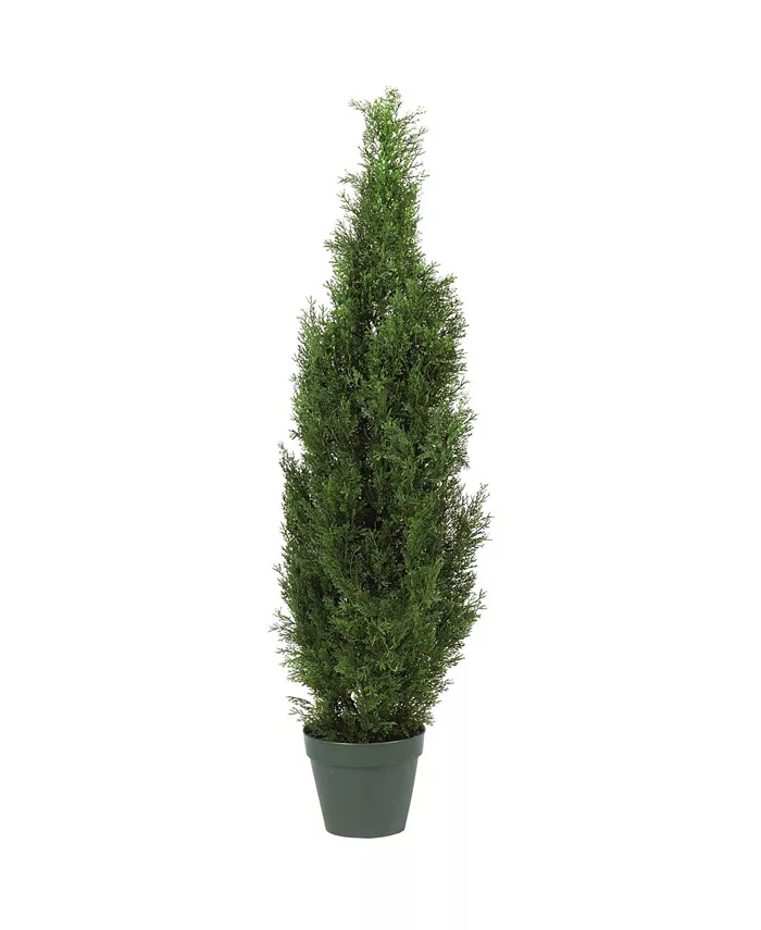 Nearly Natural 4' Cedar Indoor Outdoor Artificial Tree - Intensery