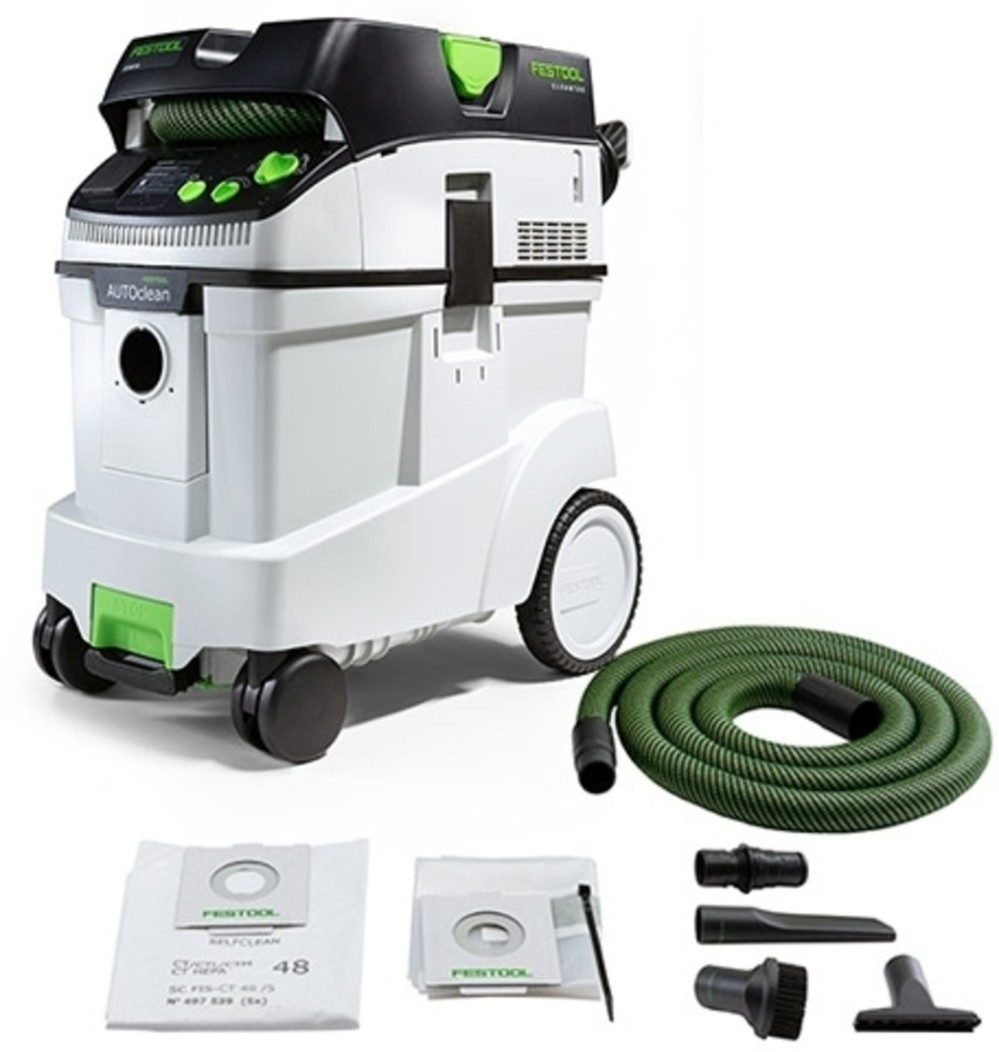 CT 48 AC Remodelerand#8217;s HEPA Dust Extractor with AutoClean Automatic Main Filter Cleaning - Intensery