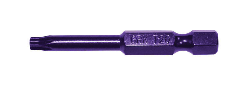 GRK Fasteners Star T20 X 2 in. L Power Bit Carbon Steel 2 pc - Intensery