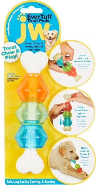 JW Pet Nylon Dog Treat Pod Toy - Intensery