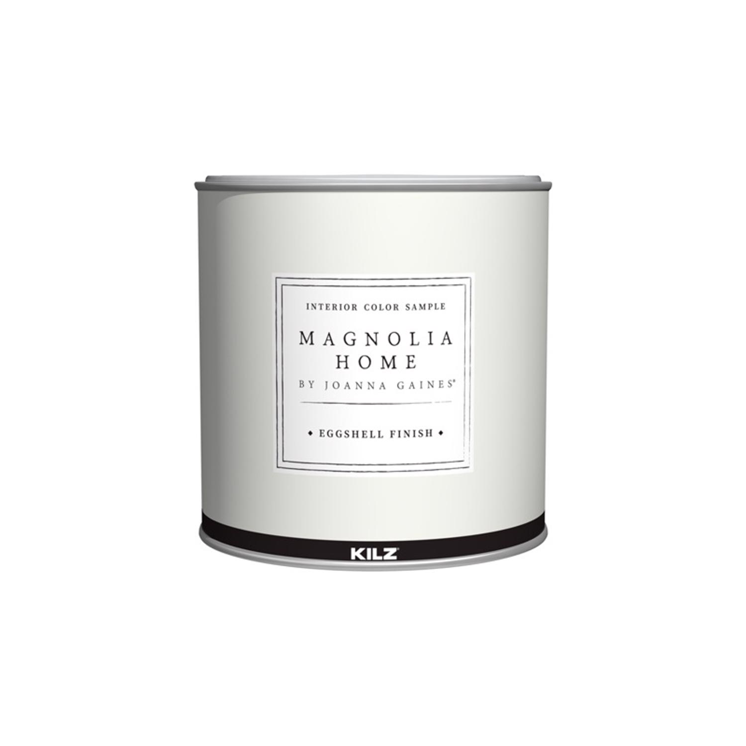 Magnolia Home by Joanna Gaines Eggshell Tint Base Base 1 Paint Sample Interior 8 oz - Intensery