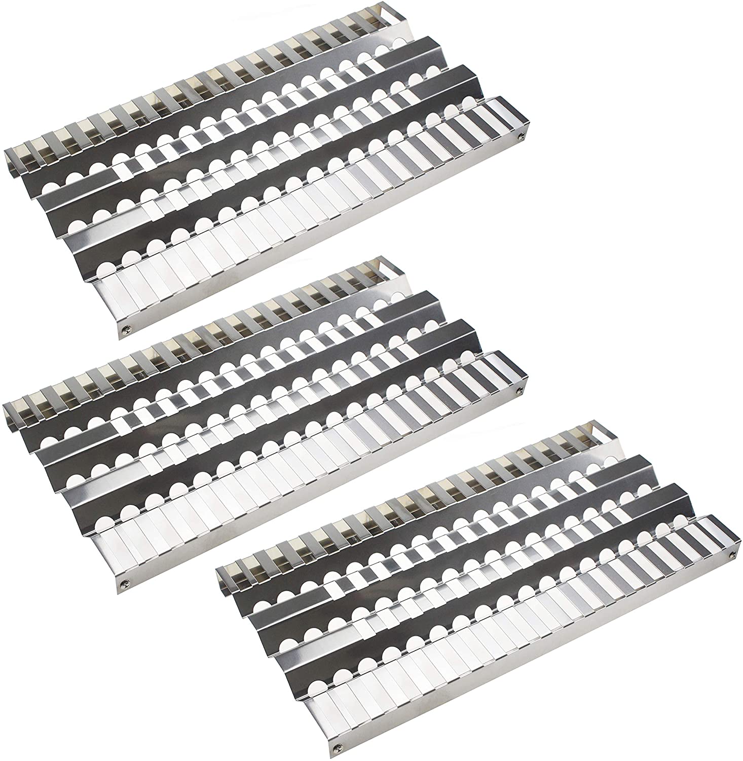 Grill Heat Plates Kit for DCS Grill Model BGA27-BQ, BGA27-BQR, BGA36-BQARL, BGA36-BQARN, BGA48-BQR, BGA48-BQARL, BGA48-BQARN - Intensery