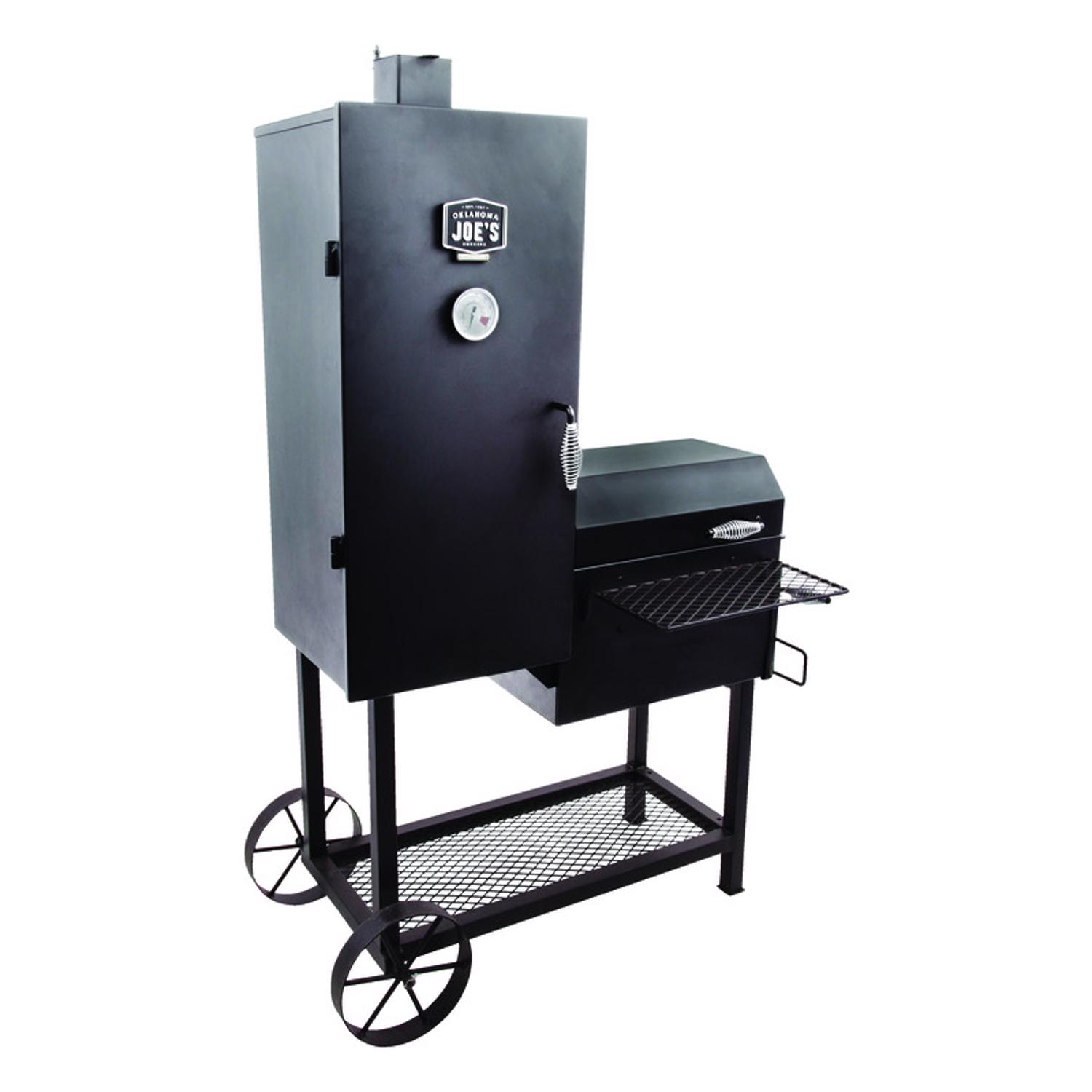 Oklahoma Joe\u0027s Bandera Charcoal Vertical Smoker Black - Intensery