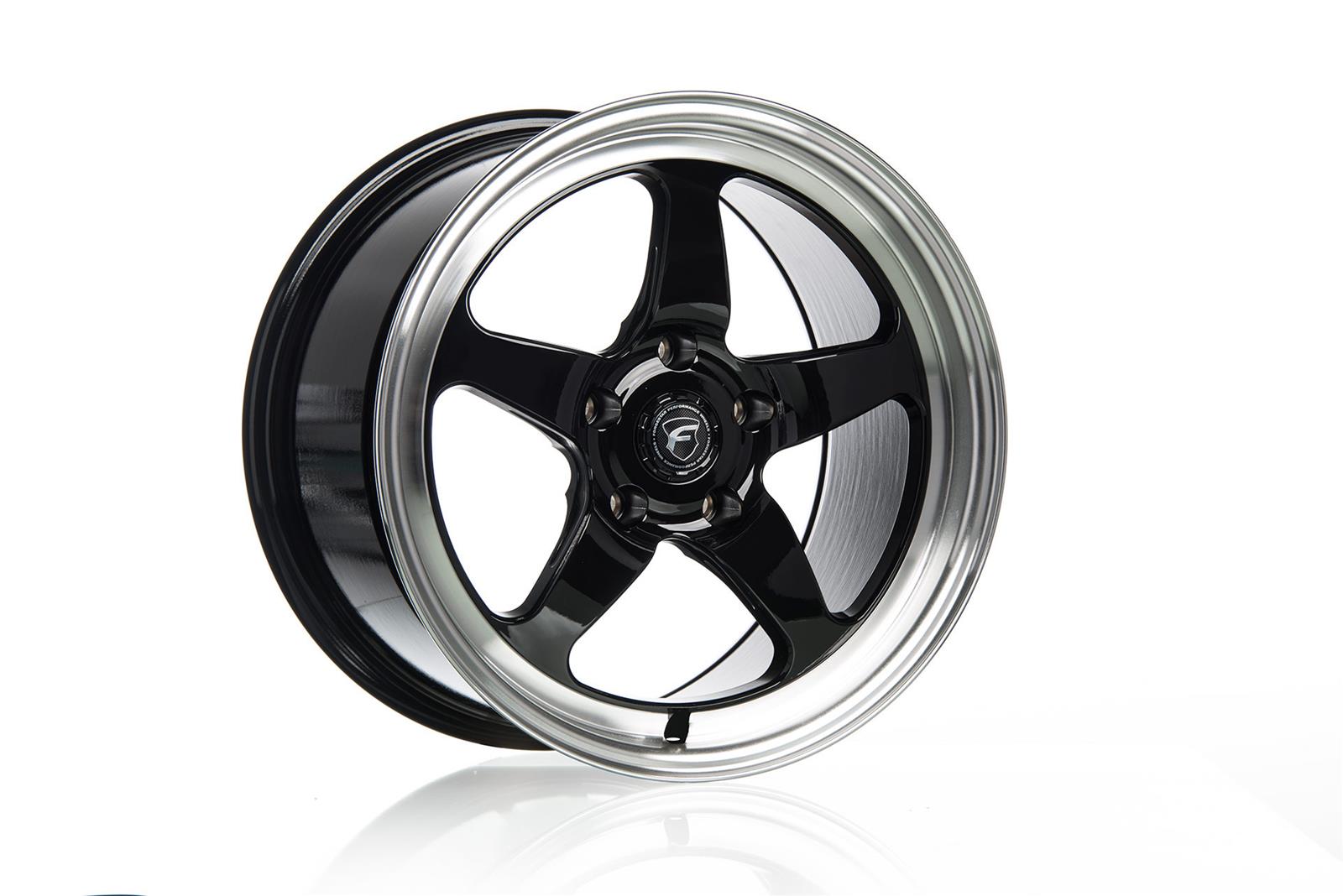 Forgestar Wheels USA F09170022P45 Forgestar D5 Drag Gloss Black Machined Wheels - Intensery