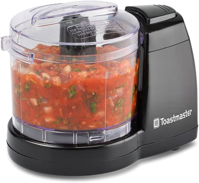 Toastmaster TM-61MCCN 1.5 Cup One-Touch Mini Food Chopper Black - Intensery