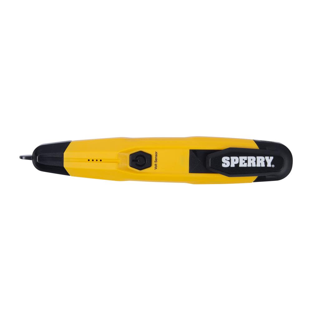 Sperry Instruments VD6508 Non-Contact Voltage Detector with Flashlight，cETLus Listed， Lifetime Warranty， Yellow - Intensery