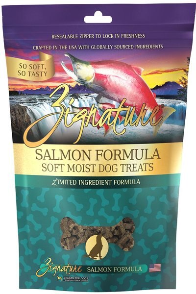 Zignature Salmon Flavored Soft Dog Treats - Intensery