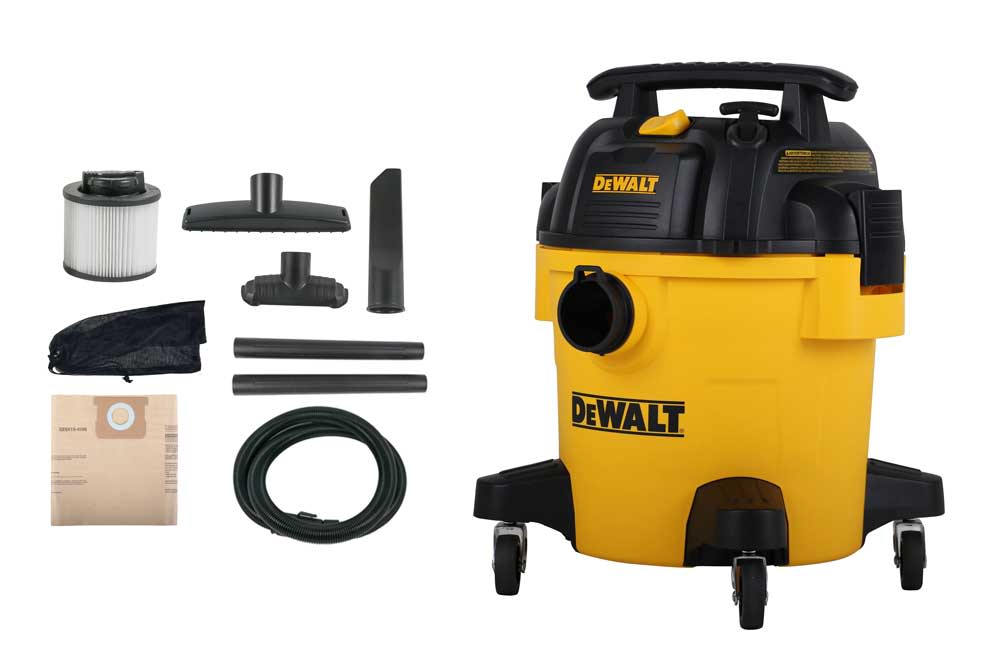 DEWALT 5 Gallon Poly Wet/Dry Vacuum - Intensery