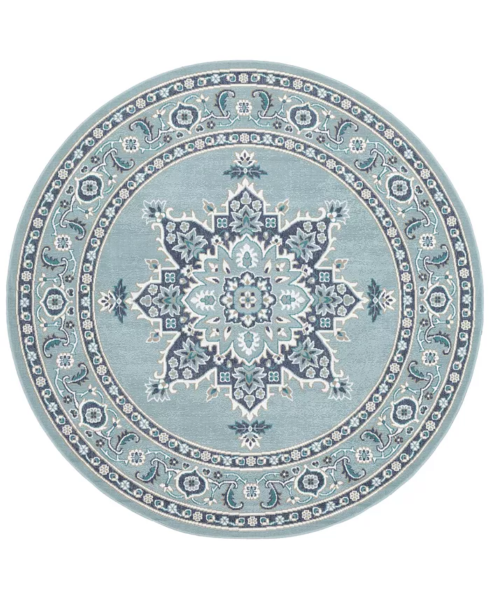 Surya Alfresco ALF-9687 Aqua 7'3