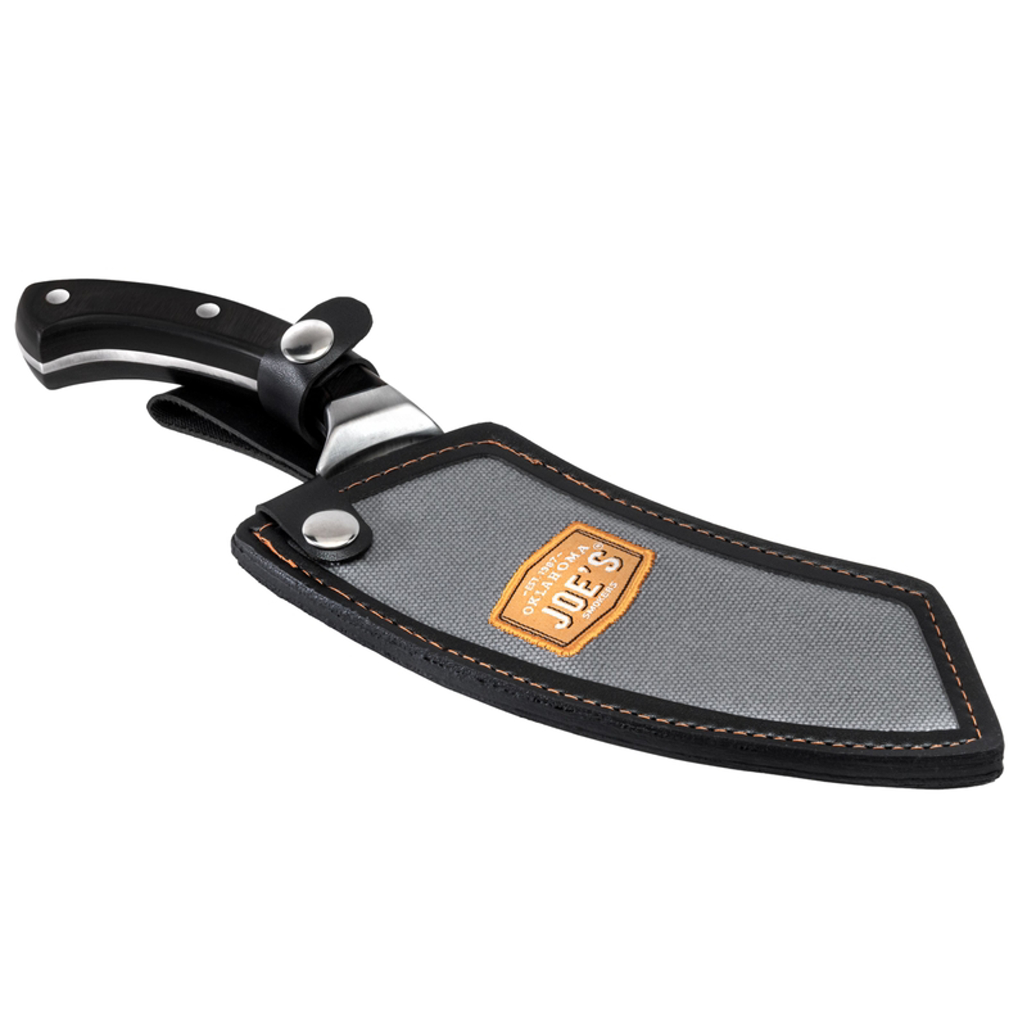 Oklahoma Joe\u0027s Blacksmith Carbon Steel Cleaver 1 pc - Intensery