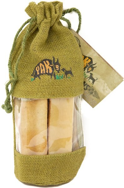 Yak9 Chews Flaxseed Yak Chew Dog Treats， 4 count， Small - Intensery