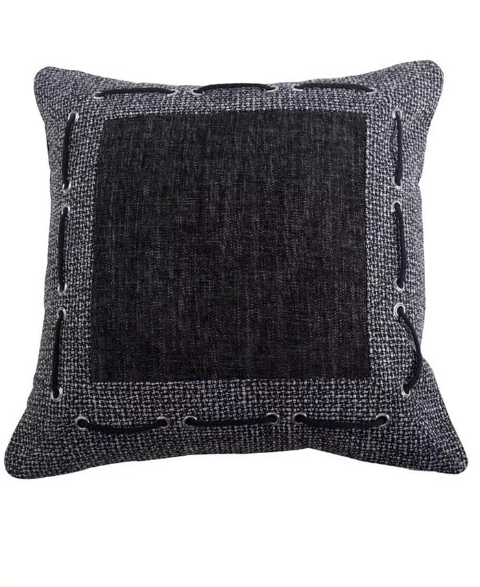 HiEnd Accents Tweed and Chenille 18x18 Pillow - Intensery