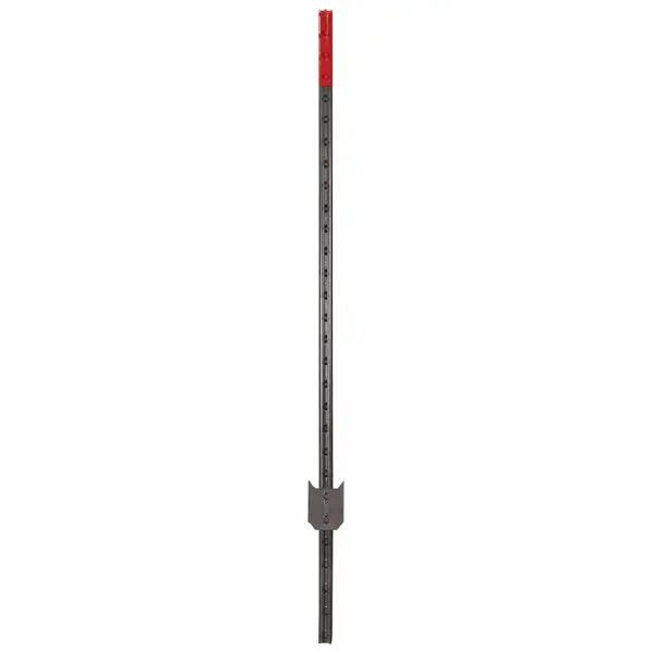 Chicago Heights Steel Red Top T Post - Intensery