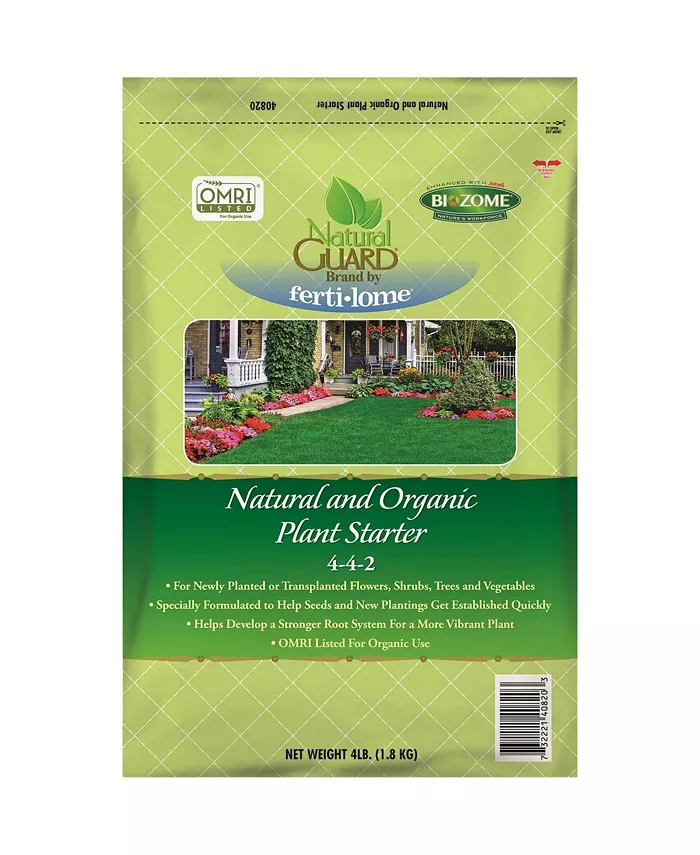 Fertilome Natural Guard Natural and Organic Plant Starter Food， 4lbs - Intensery