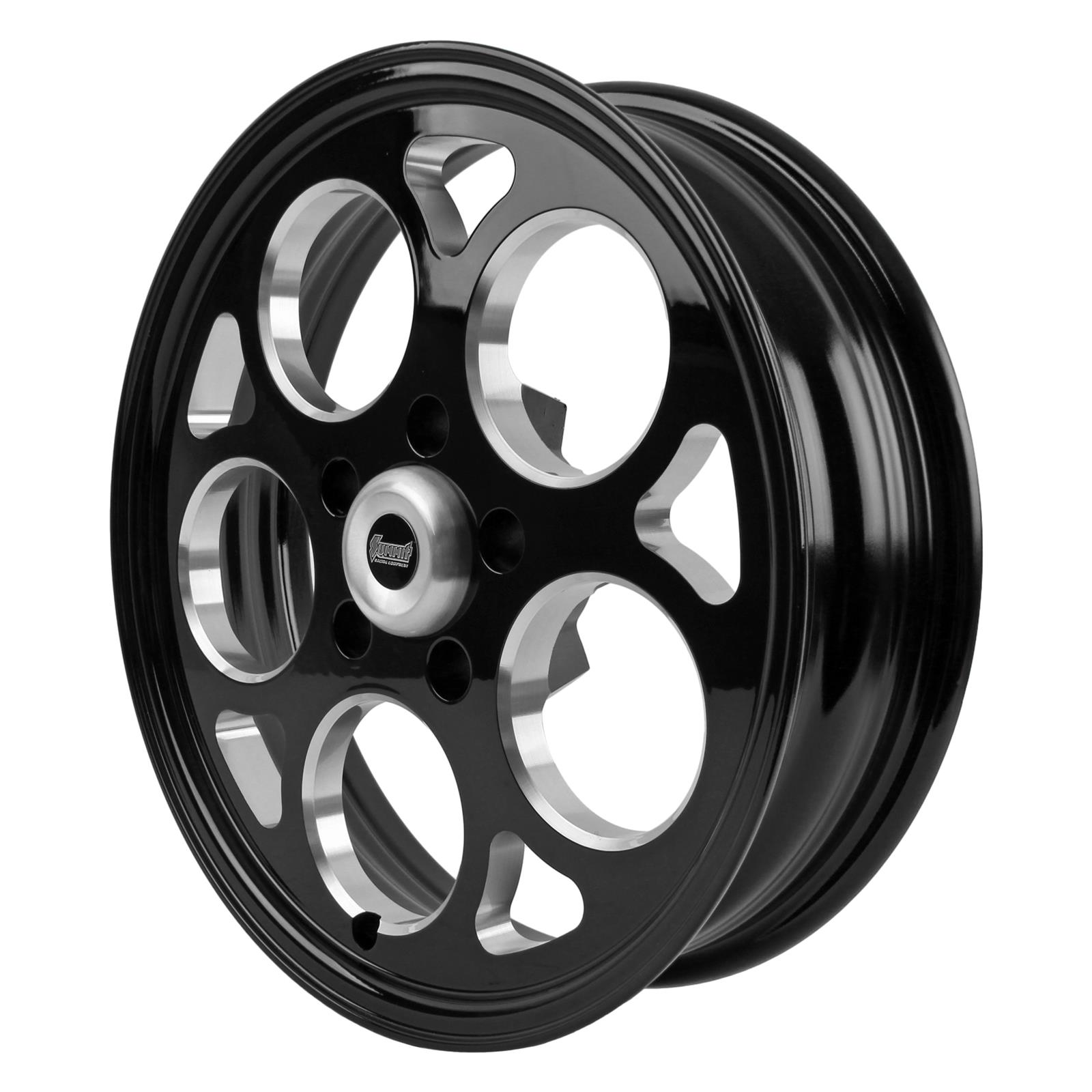 Summit Racing SUM-561B-7461N24 Summit Racing Equipmentand#174; Drag-Thrust Wheels - Intensery