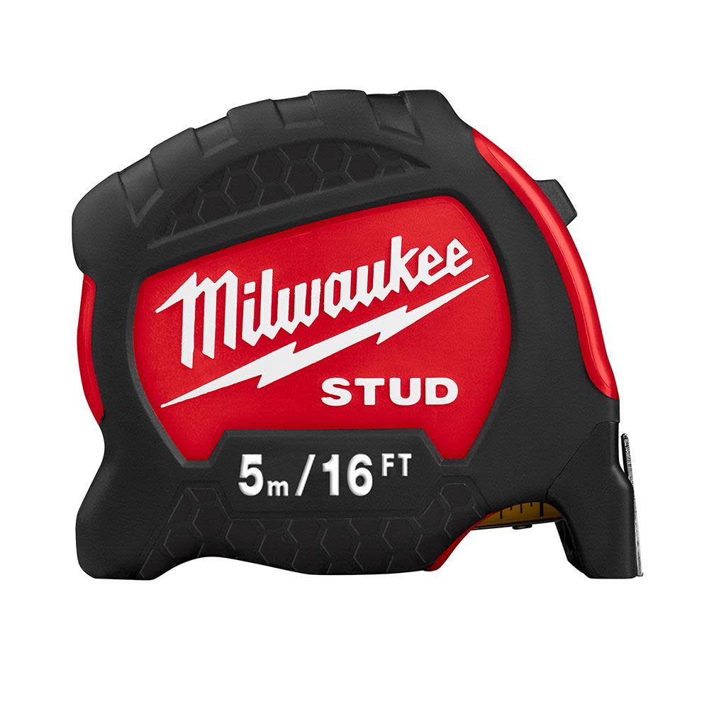 Milwaukee 5m/16ft Gen II STUD Tape Measure 48-22-9717 from Milwaukee - Intensery