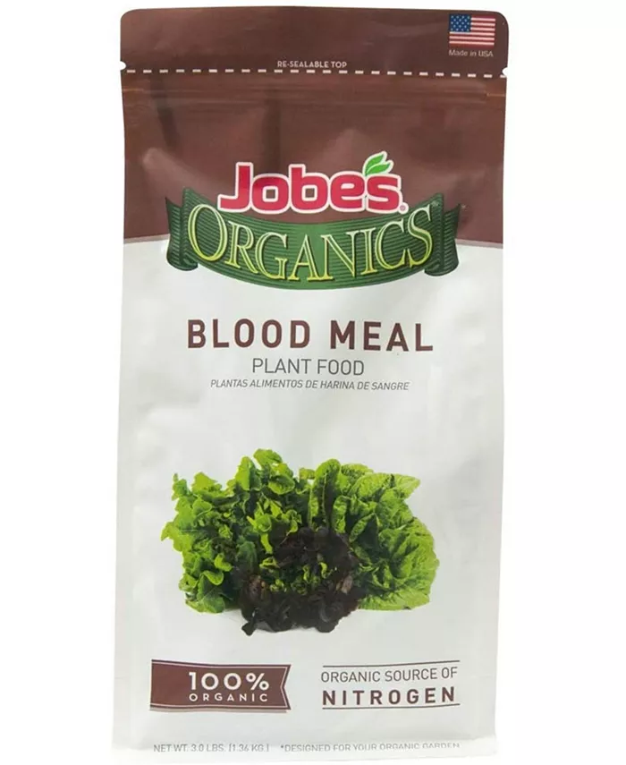 Jobe's Organics Jobes Organics Blood Meal Soil Amendment， 3 lb - Intensery