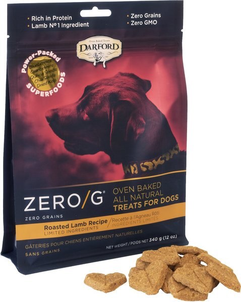 Darford Zero/G Grain-Free Roasted Lamb Dog Treats - Intensery