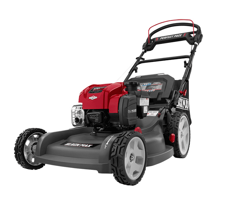 Black Max 21-inch 3-in-1 Self-Propelled Gas Mower with Perfect Pace Technology - Intensery