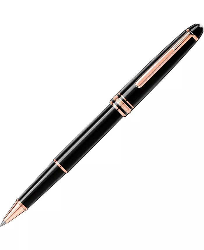 Montblanc Meisterstanduumlck Rose Gold-Coated Classique Rollerball Pen - Intensery