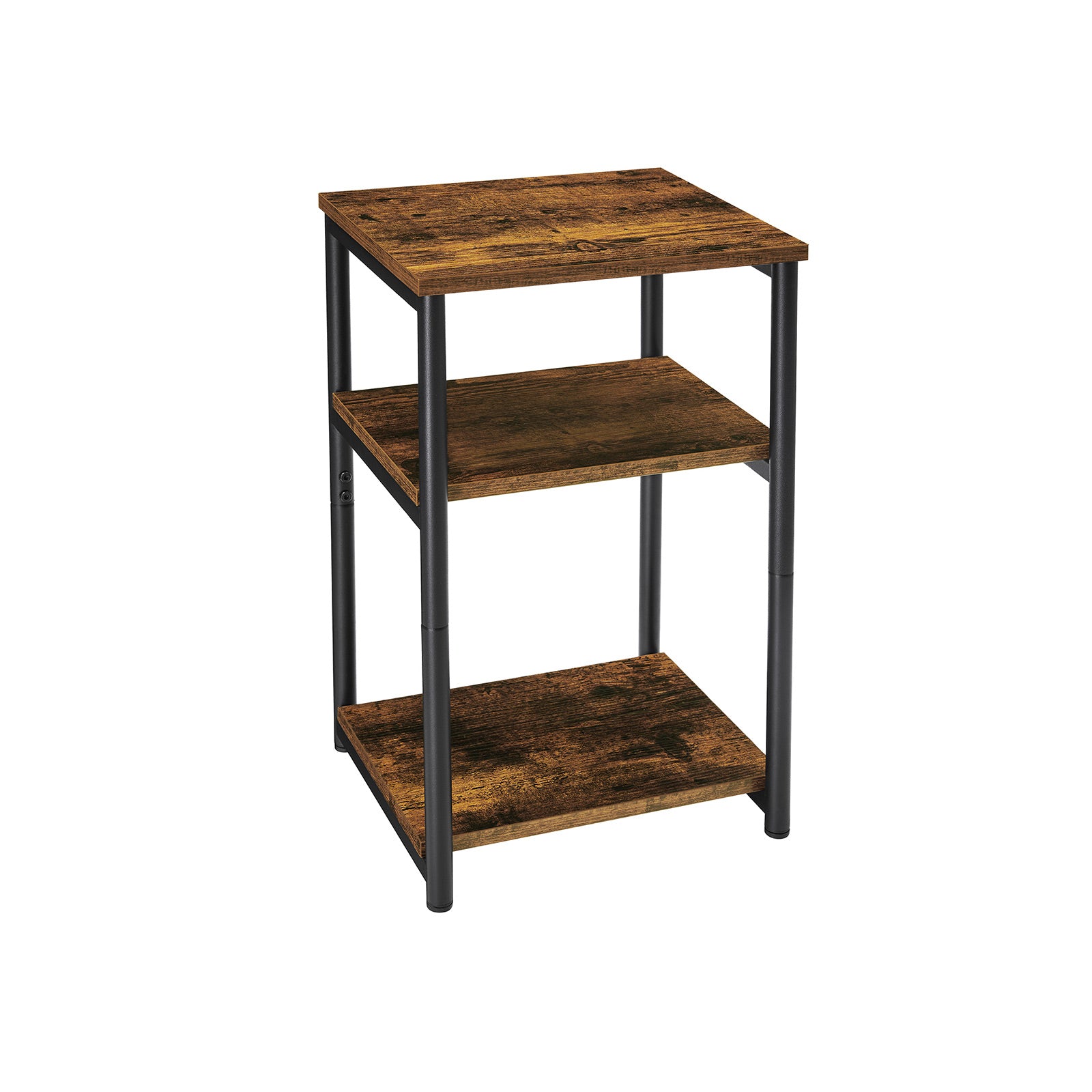 VASAGLE 3-Tier Small Side TableRustic - Intensery
