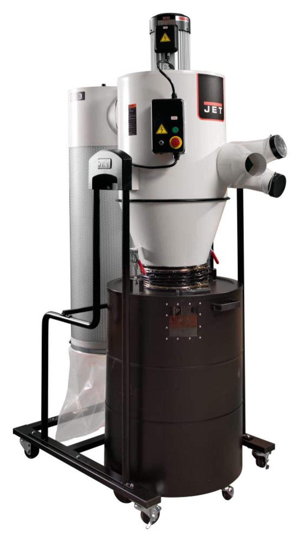 JCDC-3 Cyclone Dust Collector Kit， 3 HP， 230 V - Intensery