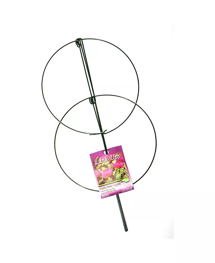 Luster Leaf Inc Luster Leaf 978 Double Peony Plant Flower Garden Stake Support， Green， 36