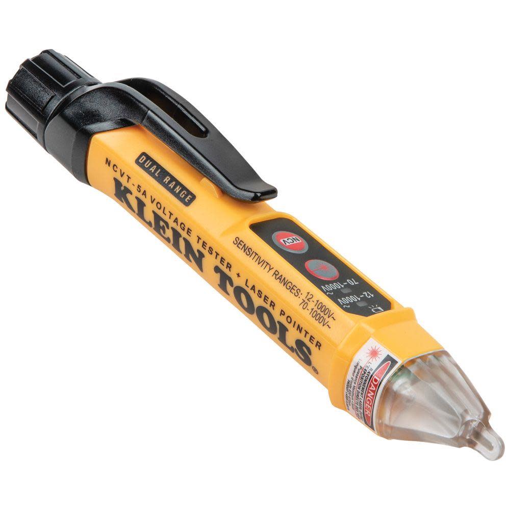 Klein Tools Non-Contact Voltage Tester with Laser NCVT5A from Klein Tools - Intensery
