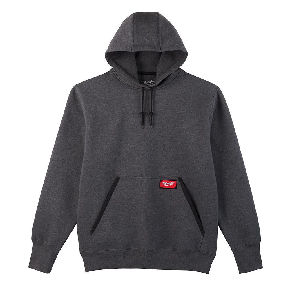 Heavy Duty Gray Pullover Hoodie3X - Intensery