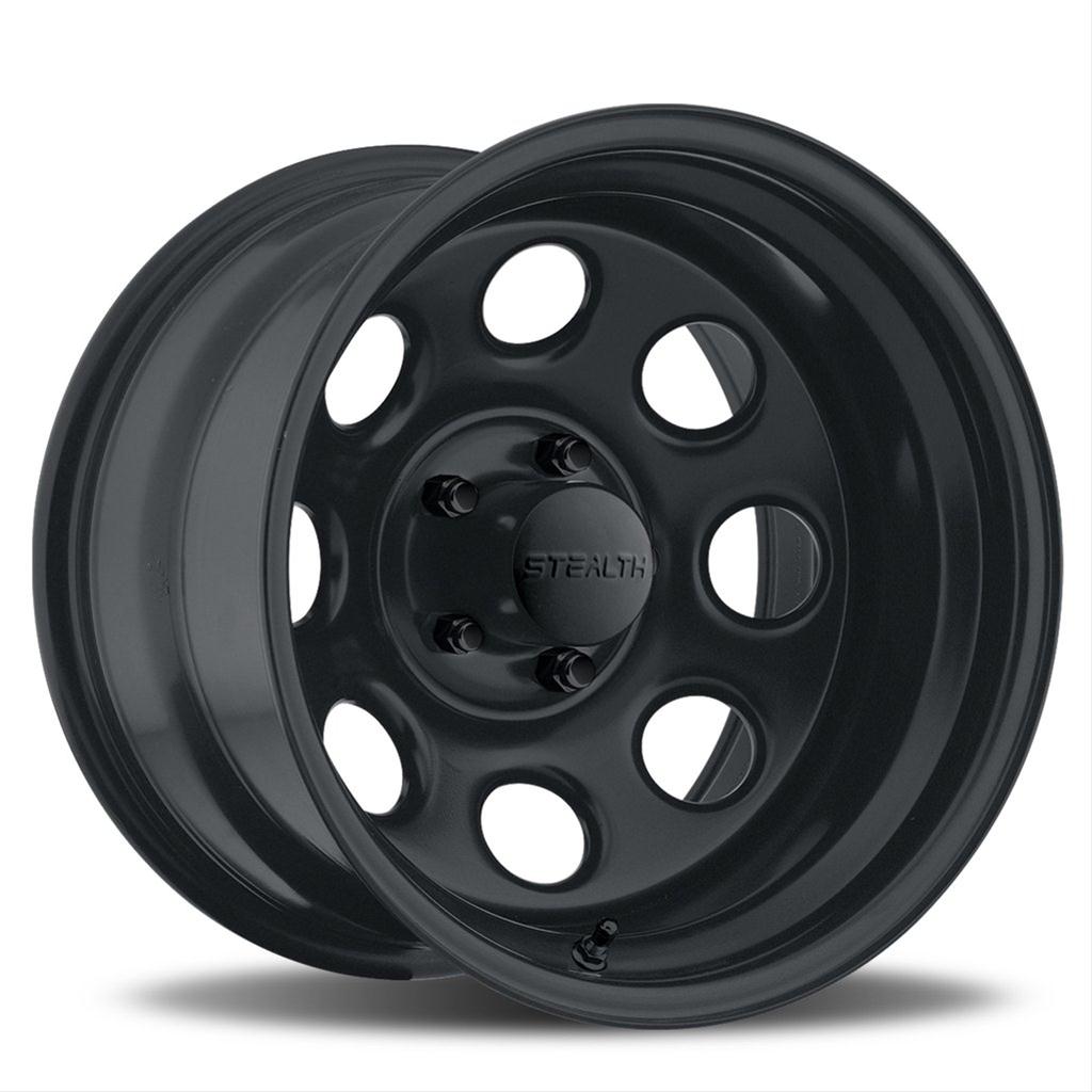 U.S. Wheel 044-7860P U.S. Wheel 044 Series Stealth Crawler Black Wheels - Intensery