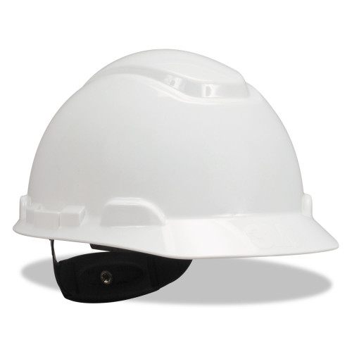 3M H-700 Series Hard Hat with Four Point Ratchet Suspension， White (H701R) - Intensery