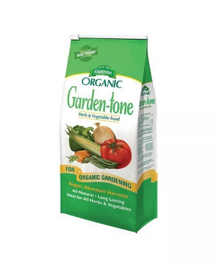 Espoma Organic Garden-Tone Garden Food， 3-4-4， 4-Lb. - Intensery