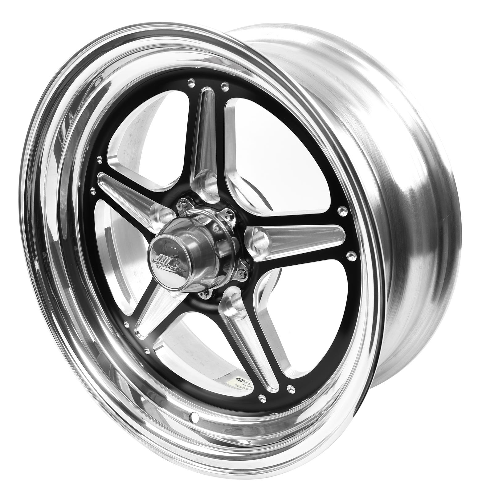Billet Specialties BRS035606135 Billet Specialties Street Lite Black Wheels - Intensery