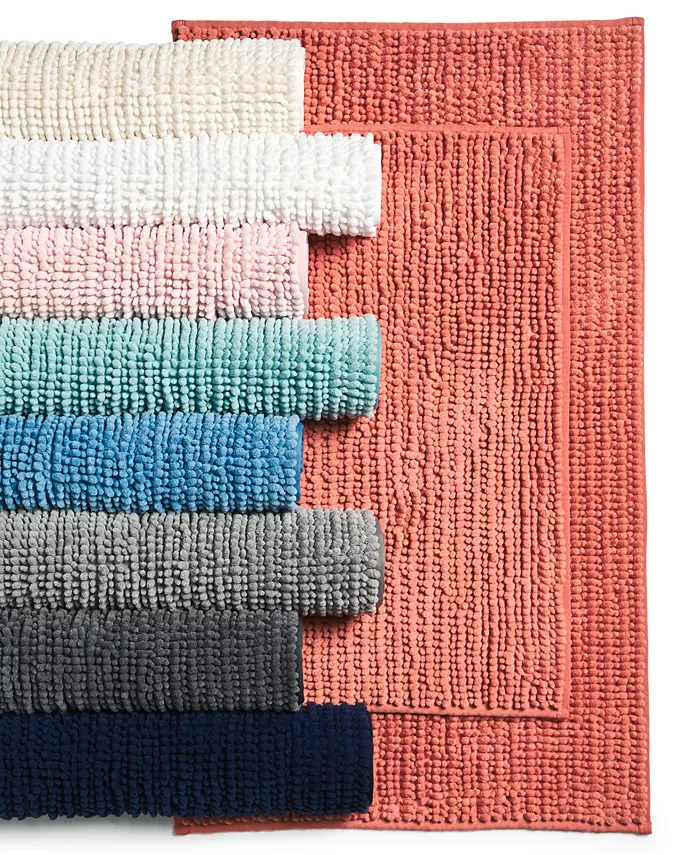Home Design Noodle 2-Pc. Bath Rug Set， Created for Macy's - Intensery