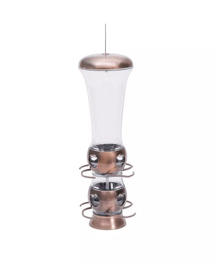 Perky-Pet 112-4 Select-A-Bird Tube Feeder with Copper Finish - Intensery