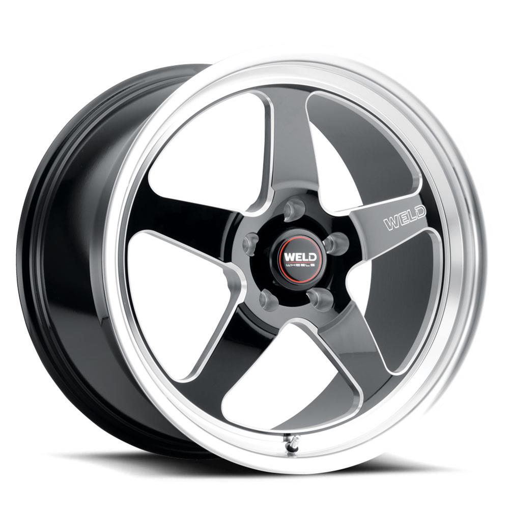 Weld Performance S104B8067450 Weld Performance Ventura Gloss Black Wheels - Intensery