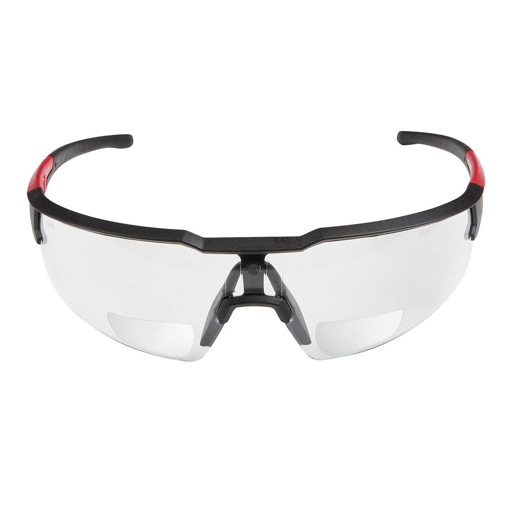 Milwaukee Safety Glasses - +1.50 Magnified Clear Anti-Scratch Lenses (Polybag) 48-73-2203 from Milwaukee - Intensery