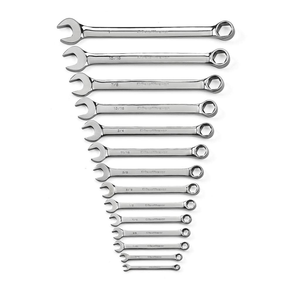 GEARWRENCH 14 pc 6 Point SAE Combination Wrench Set 81924 from GEARWRENCH - Intensery