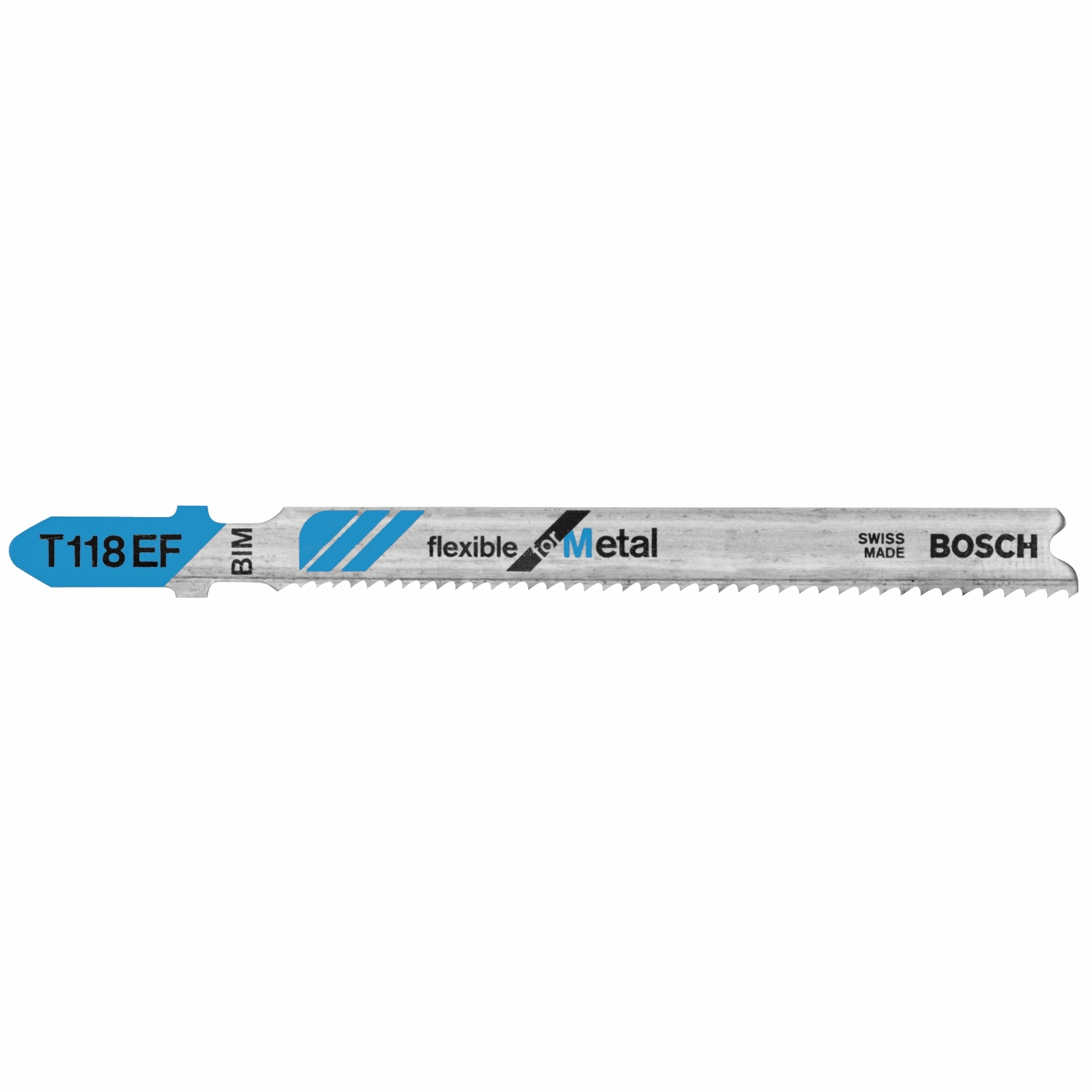 Bosch 3-5/8 in. Bi-Metal T-Shank Jig Saw Blade 18 TPI 5 pk - Intensery