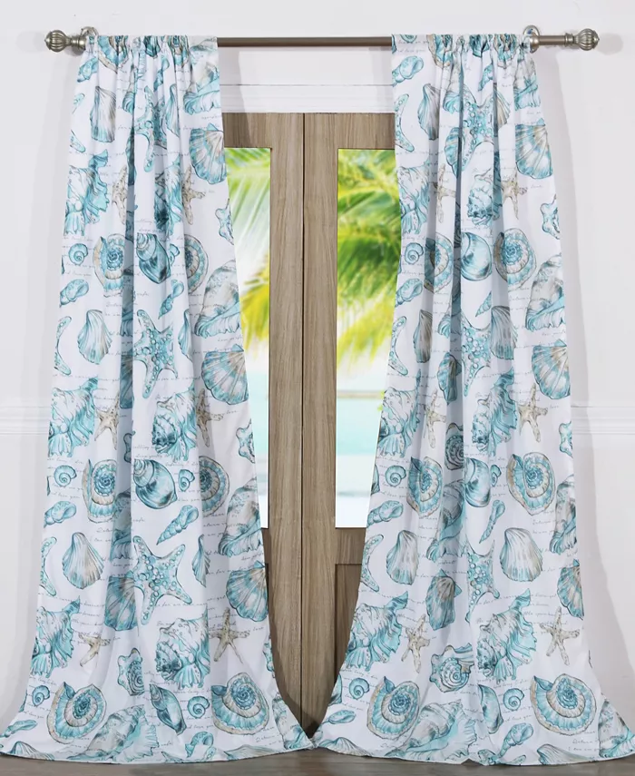 Greenland Home Fashions Cruz Window Panel Pair - Intensery