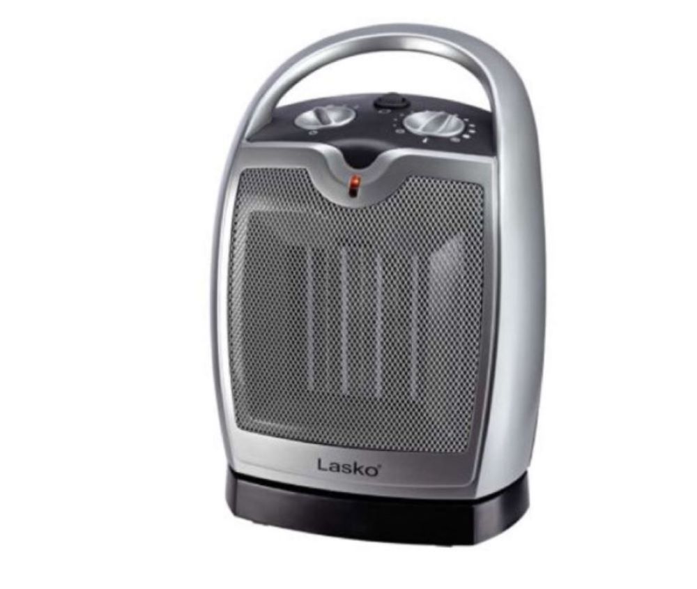Lasko Oscillating Heater 175 sq ft Electric - Intensery
